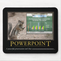 Powerpoint Demotivational Mousepad