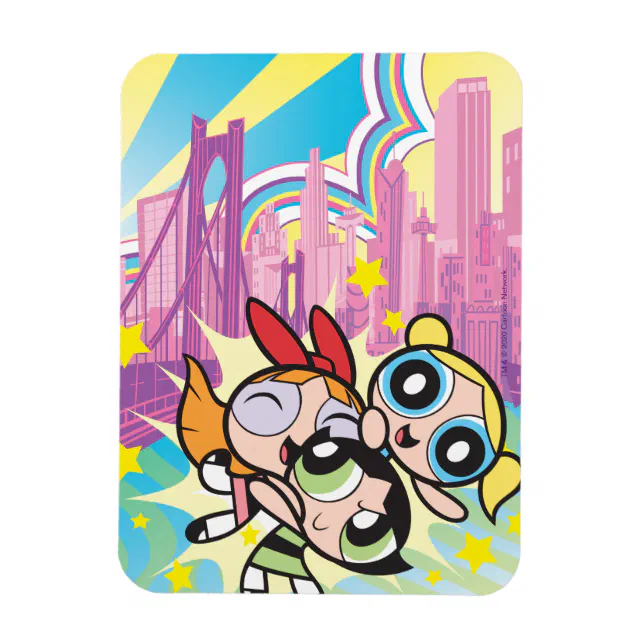 Powerpuff Girls Rule Magnet Zazzle