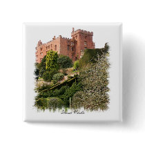 POWIS CASTLE WALES UK buttons by twocompany POWIS CASTLE WALES UK buttons