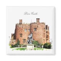 POWIS CASTLE WALES UK magnets by twocompany POWIS CASTLE WALES UK magnets