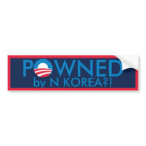 Powned by N Korea bumper stickers by OBumper Powned by N Korea bumper stickers