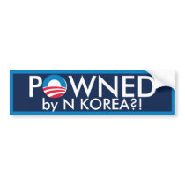 Powned by N Korea bumper stickers by OBumper Powned by N Korea bumper stickers