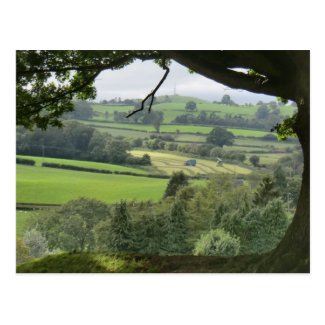 Powys at Autumn Equinox Postcard