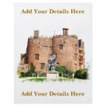 POWYS CASTLE WALES UK flyers