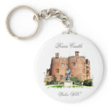 POWYS CASTLE WALES UK KEY CHAINS
