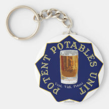 PPU (Potent Potables Unit) (blue) Key Chains