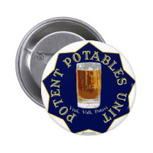PPU (Potent Potables Unit) (blue) Pinback Button