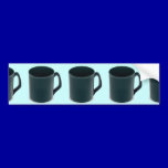 PR052 BLUE TURQUOISE COFFEE MUG CUP VECTOR GRAPHIC bumper stickers