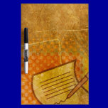 PR103 GOLDEN GRUNGE TEXTURE BACKGROUND PRINTING W dry erase boards
