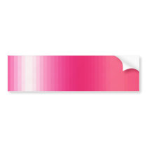 Pr103 PINKS GIRLY GRADIENTS GLEAM SHINY BACKGROUND Bumper Stickers