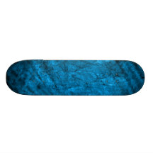 Pr 090 MAGICAL FANTASY BLUE TEXTURES SPACE DIGITAL Skate Board Deck
