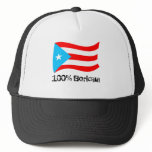 PR 100% Boricua Hat