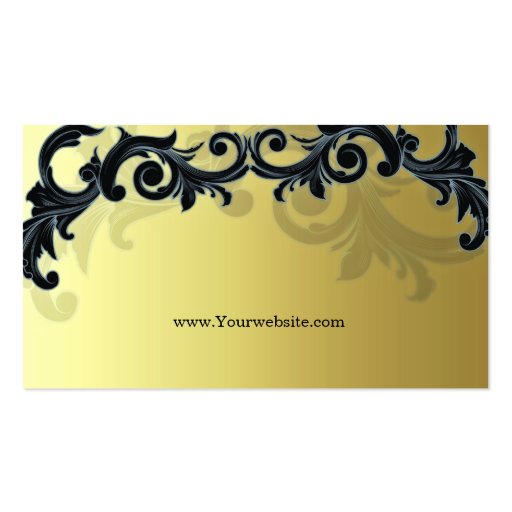 PR Consultant Business Card (back side)