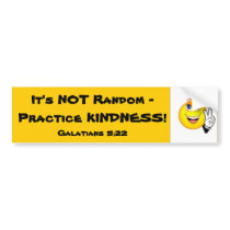 Practice Kindness Bumper Sticker bumper stickers