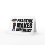 "Practice Makes Imperfect" Notecards