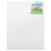 Practice Makes Perfect Custom Letterhead