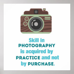 Practice Photography Posters