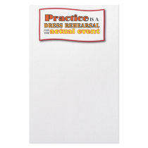 practice stationery