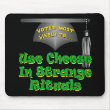 Practice Strange Rituals Mouse Pad