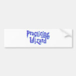 Practicing Wizard Bumper Sticker