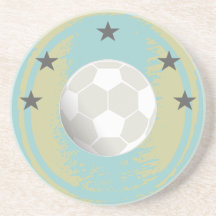 "Práctico de costa del club del fútbol" Posavaso Para Bebida