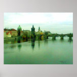 Prague 1 City Bridge 2000 Limited Edition 5-5-2010 posters