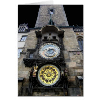 Prague - Astronomical Clock cards by dshlos Prague - Astronomical Clock cards