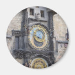 Prague Astronomical Clock In The Old Town Square Refrigerator Magnet