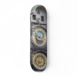 Prague Astronomical Clock In The Old Town Square Skateboard Deck
