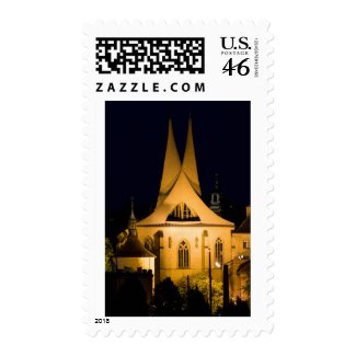 Prague by Night stamp