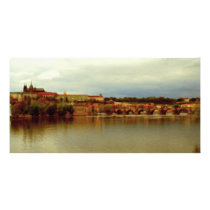 Prague Castle Custom Photo Card