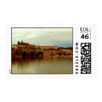 Prague Castle Postage Stamp