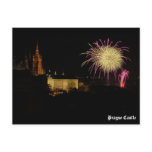 prague, castle, night, czech, architecture