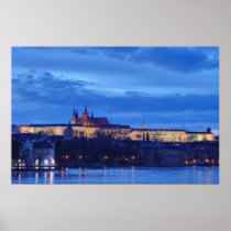 Prague castle print