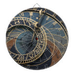 prague clock dart board