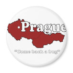 Prague: Come Back a Bug Refrigerator Magnets