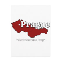 Prague: Come Back a Bug postcards