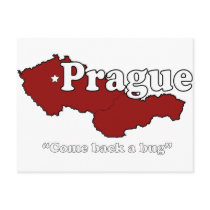 Prague: Come Back a Bug postcards