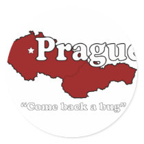 Prague: Come Back a Bug stickers