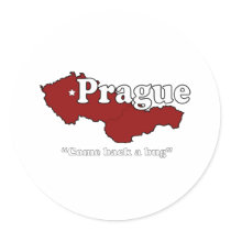 Prague: Come Back a Bug stickers