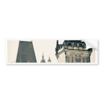 Prague, Czech Republic - Charles Bridge Tower Gate Bumper Stickers