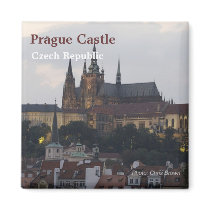 Prague Czech Republic Travel Photo Souvenir Magnet