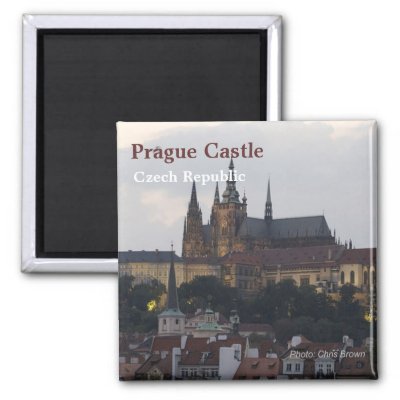 Prague Czech Republic Travel Photo Souvenir Magnet