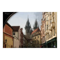 PRAGUE, Czech Republic - winding streets posters