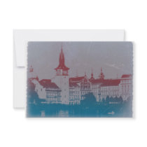 Prague Golden city Personalized Invite