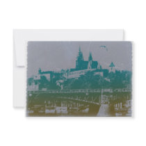 Prague old town Castle Personalized Announcement