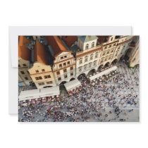 Prague Old Town Square Personalized Invites