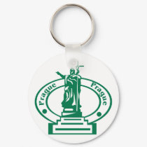 Prague Stamp keychains