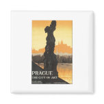 Prague The City of Art Refrigerator Magnet