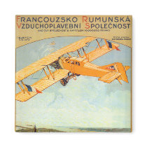 Praha ~ Franco Roumanie Refrigerator Magnet